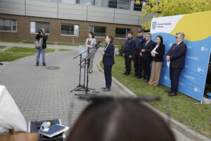 28.05.2025. Kielce. Konferencja prasowa w sprawie pilotażowego programu Ministerstwa Sprawiedliwości dotyczącego edukacji prawnej seniorów / Fot. Jarosław Kubalski - Radio Kielce