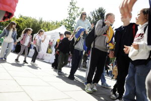 Koziołek Matołek, Królewna Śnieżka i Czerwony Kapturek u przedszkolaków - Radio Kielce