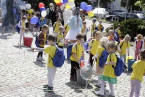 Koziołek Matołek, Królewna Śnieżka i Czerwony Kapturek u przedszkolaków - Radio Kielce