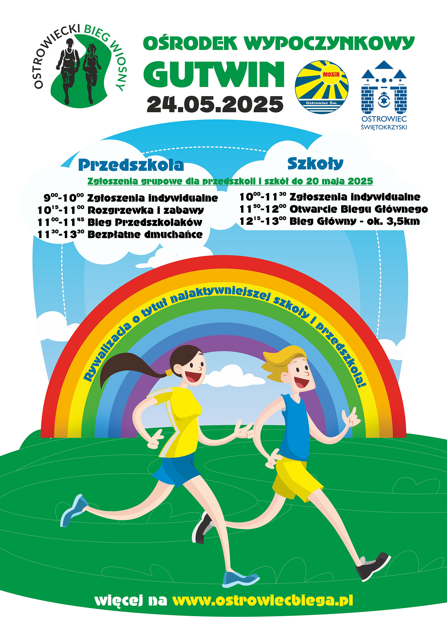 Ostrowiecki Bieg Wiosny 2025. Zapisy trwają - Radio Kielce