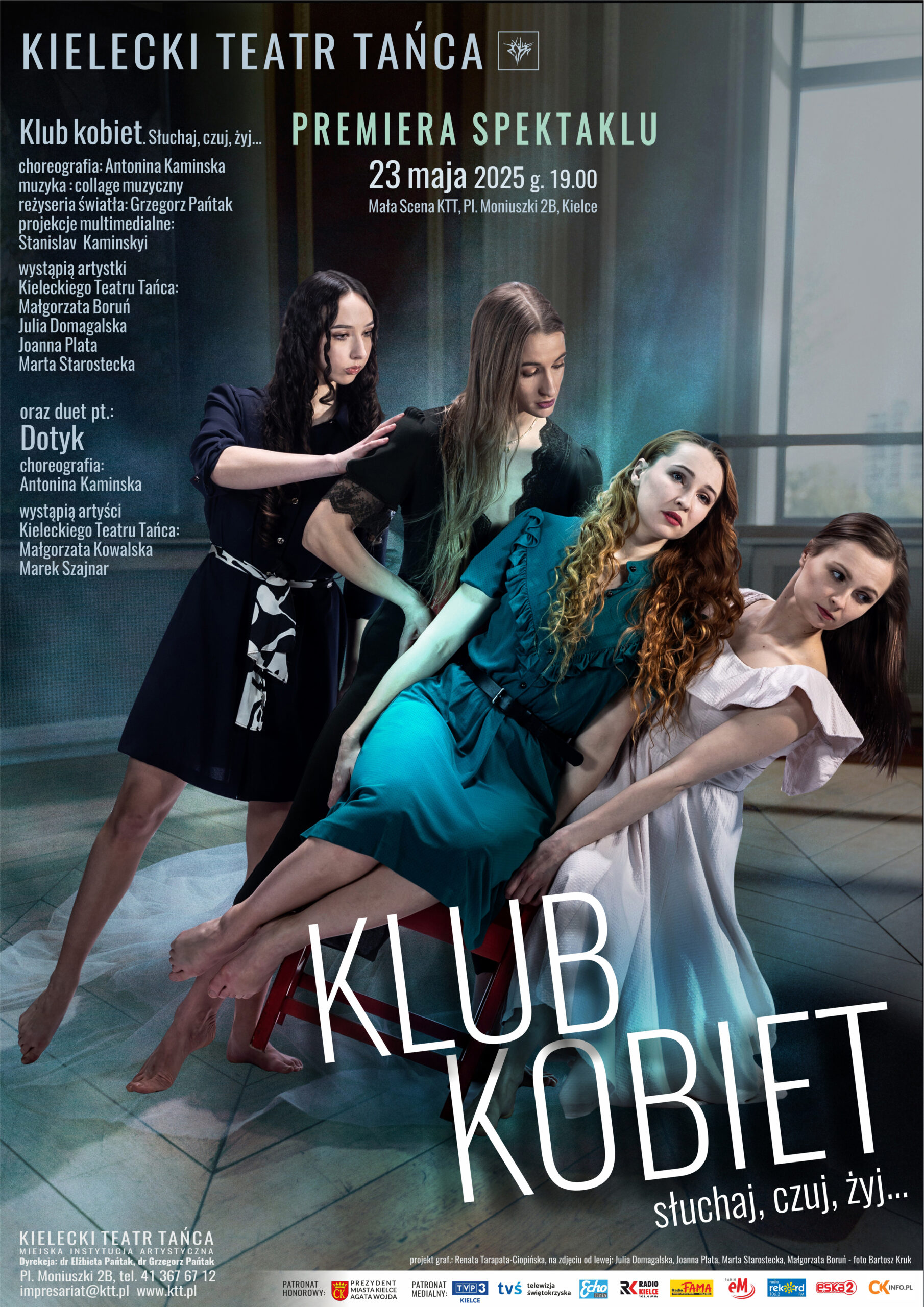 Klub kobiet. Słuchaj, czuj, żyj… - premiera w Kieleckim Teatrze Tańca - Radio Kielce