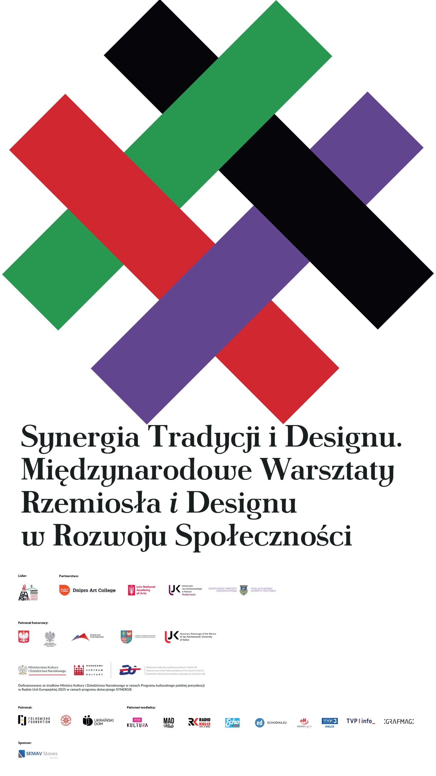 Synergia Tradycji i Designu. Międzynarodowe Warsztaty Rzemiosła i Designu w Rozwoju Społeczności - Radio Kielce