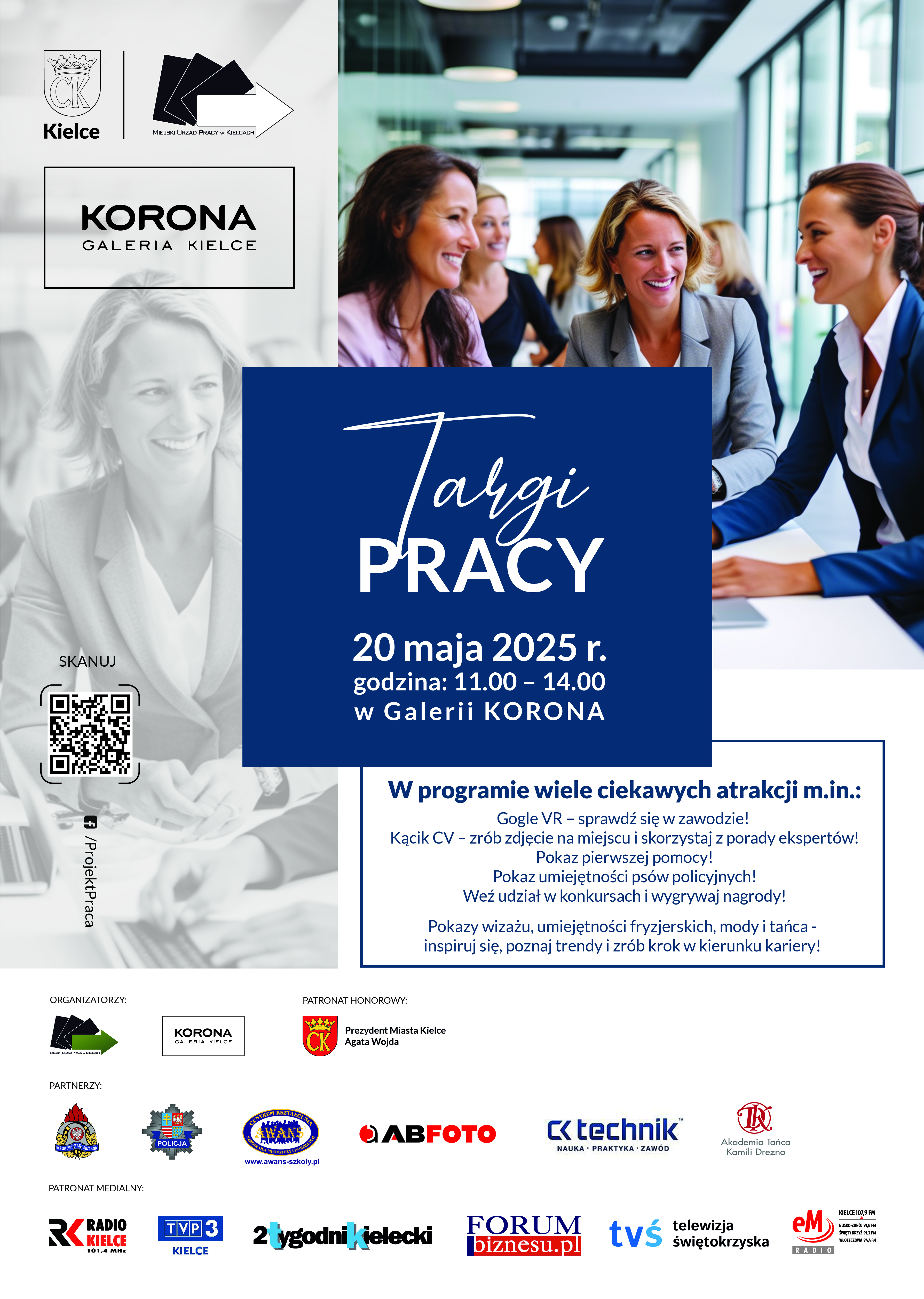 „Spotkanie z karierą” Targi Pracy w Galerii Korona