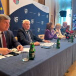 06.05.2025. Kielce. Konferencja prasowa podsumowująca rok działań Zarządu Województwa Świętokrzyskiego / Fot. Izabela Mortas-Rubak - Radio Kielce