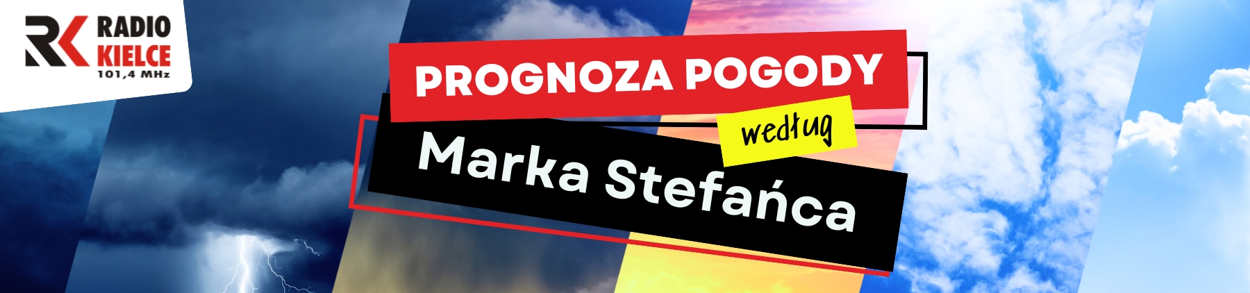 RADIO KIELCE - PROGNOZA POGODY WEDŁUG MARKA STEFAŃCA