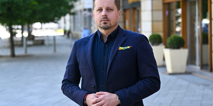 12.05.2025. Politolog, prezes IBRiS Marcin Duma / Fot. PAP - Radek Pietruszka