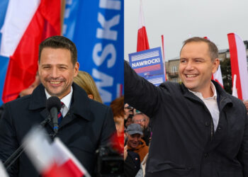 Trzaskowski i Nawrocki po 47 proc.