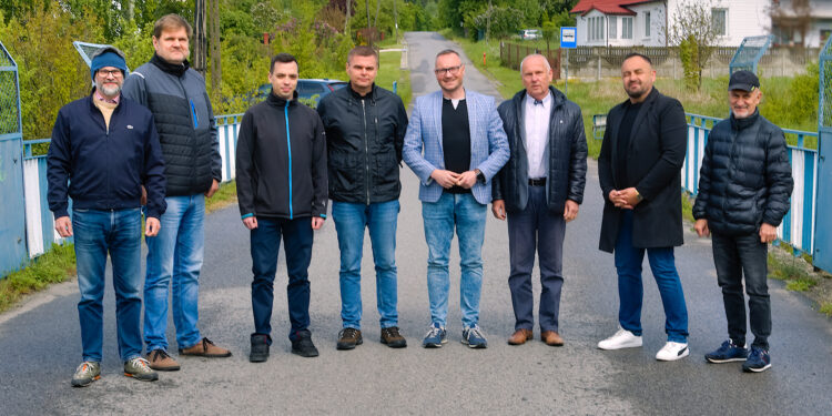 Ruda. Rozpoczęcie prac przy modernizacji mostu kolejowego / Fot. UG Brody