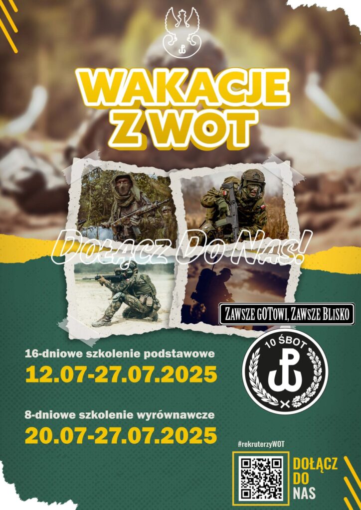 Jak zapisać się na Wakacje z WOT? Co zabrać na poligon? - Radio Kielce Jak zapisać się na Wakacje z WOT? Co zabrać na poligon? - Radio Kielce