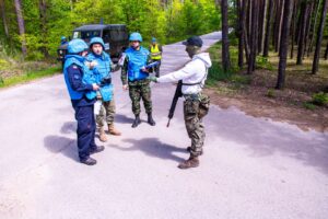 28.05.2025. Kielce. Międzynarodowy Kurs Obserwatorów Wojskowych / Fot. Centrum Przygotowania do Misji Zagranicznych w Kielcach