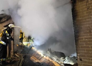 16.05.2025. Zajączkowice. Pożar / Fot. Ratownictwo Powiatu Ostrowieckiego