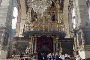 16.05.2025. Sandomierz. Bazylika katedralna. Prawie 100-letnie organy przechodzą remont / Fot. Grażyna Szlęzak - Radio Kielce
