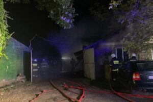 16.05.2025. Zajączkowice. Pożar / Fot. Ratownictwo Powiatu Ostrowieckiego