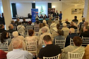 26.05.2025. Stąporków. Spotkanie posłów PiS z mieszkańcami / Fot. Magdalena Galas-Klusek - Radio Kielce