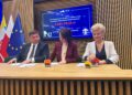 14.05.2025. Kielce. Podpisanie umów na dofinansownie placów zabaw i żłobków / Fot. Izabela Mortas-Rubak - Radio Kielce