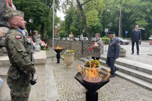 08.05.2025. Sandomierz. Obchody Narodowego Dnia Zwycięstwa / Fot. Grażyna Szlęzak – Radio Kielce