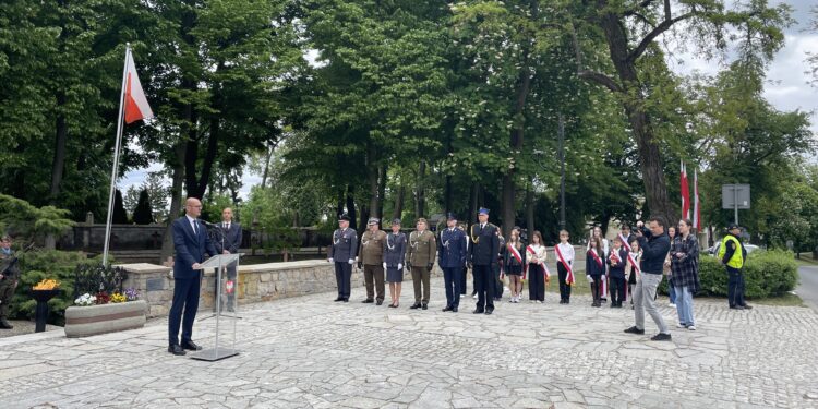 08.05.2025. Sandomierz. Obchody Narodowego Dnia Zwycięstwa / Fot. Grażyna Szlęzak – Radio Kielce