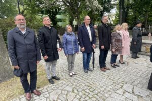 08.05.2025. Sandomierz. Obchody Narodowego Dnia Zwycięstwa / Fot. Grażyna Szlęzak – Radio Kielce