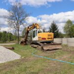 Szałas. Kanalizacja / Fot. Urząd Gminy Zagnańsk