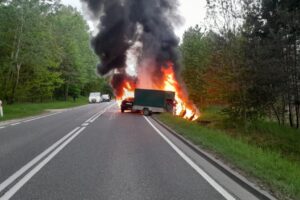 09.05.2025. Trzcianka. Wypadek / Fot. Policja