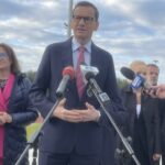 09.05.2025. Starachowice. Wizyta Mateusza Morawieckiego / Fot. Anna Głąb - Radio Kielce