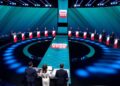 12.05.2025. Warszawa. Debata prezydencka / Fot. TVP