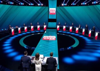 12.05.2025. Warszawa. Debata prezydencka / Fot. TVP