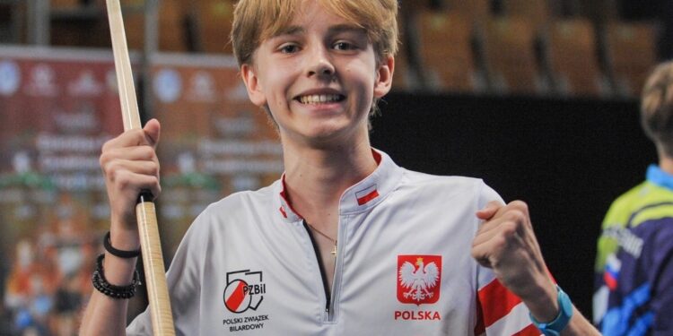 Jakub Chrobot / Fot. Fortis Bilard Kielce 