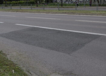 13.05.2025. Kielce. Ulica Warszawska, odcinek od ul. Turystycznej do rejonu skrzyżowania z ul. Jesionową / Fot. Adrian Dróżdż - Radio Kielce