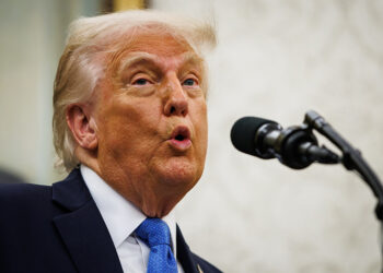 Prezydent USA Donald Trump / Fot. PAP/EPA - Samuel Corum