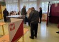 18.05.2025. Sandomierz. Obwodowa komisja wyborcza nr 2 / Fot. Grażyna Szlęzak - Radio Kielce