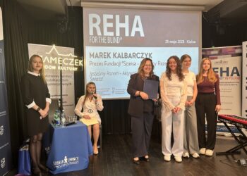 28.05.2025. Kielce. Spotkanie na temat potrzeb osób niewidomych i słabowidzących / Fot. Iwona Murawska-Bujnowicz - Radio Kielce