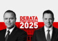Ostateczne starcie kandydatów. Debata prezydencka w TVP / źródło: tvp.info