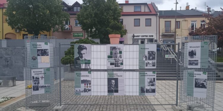Rotmistrz Witold Pilecki na wystawie