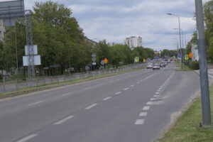 13.05.2025. Kielce. Ulica Warszawska, odcinek od ul. Turystycznej do rejonu skrzyżowania z ul. Jesionową / Fot. Adrian Dróżdż - Radio Kielce