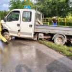 09.06.2025. Zagnańsk. Wypadek / Fot. Straż Pożarna