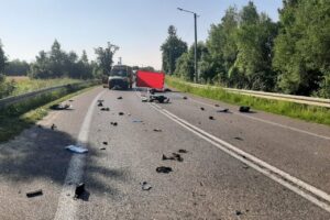 14.06.2025. Wola Jachowa. Wypadek / źródło: policja