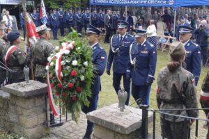 14.06.2025. Uroczystości patriotyczne na Wykusie / Fot. Anna Głąb - Radio Kielce