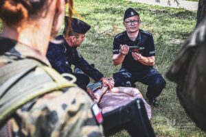 Terytorialsi i policjanci wspólnie prowadzili pościg