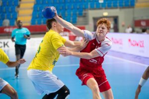 23.06.2025. Mistrzostwa Świata U-21 w Piłce Ręcznej Mężczyzn 2025. Mecz Polska - Brazylia / Fot. Paweł Bejnarowicz / Związek Piłki Ręcznej w Polsce