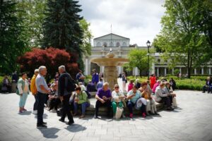11.06.2025. Busko-Zdrój. Senioralia / Fot. Świętokrzyski Urząd Wojewódzki w Kielcach