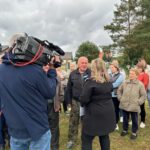 11.06.2025. Trzemoszna w gminie Końskie. Program "Interwencja" Radia Kielce i TVP3 Kielce / Fot. Wojciech Połeć - Radio Kielce