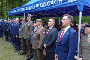 14.06.2025. Uroczystości patriotyczne na Wykusie / Fot. Anna Głąb - Radio Kielce