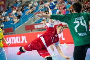 23.06.2025. Mistrzostwa Świata U-21 w Piłce Ręcznej Mężczyzn 2025. Mecz Polska - Brazylia / Fot. Paweł Bejnarowicz / Związek Piłki Ręcznej w Polsce