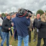 11.06.2025. Trzemoszna w gminie Końskie. Program "Interwencja" Radia Kielce i TVP3 Kielce / Fot. Wojciech Połeć - Radio Kielce