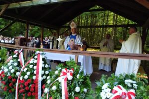 14.06.2025. Uroczystości patriotyczne na Wykusie / Fot. Anna Głąb - Radio Kielce