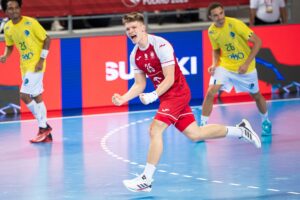 23.06.2025. Mistrzostwa Świata U-21 w Piłce Ręcznej Mężczyzn 2025. Mecz Polska - Brazylia / Fot. Paweł Bejnarowicz / Związek Piłki Ręcznej w Polsce
