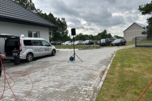 11.06.2025. Trzemoszna w gminie Końskie. Program "Interwencja" Radia Kielce i TVP3 Kielce / Fot. Wojciech Połeć - Radio Kielce