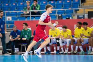 23.06.2025. Mistrzostwa Świata U-21 w Piłce Ręcznej Mężczyzn 2025. Mecz Polska - Brazylia / Fot. Paweł Bejnarowicz / Związek Piłki Ręcznej w Polsce