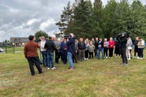 11.06.2025. Trzemoszna w gminie Końskie. Program "Interwencja" Radia Kielce i TVP3 Kielce / Fot. Wojciech Połeć - Radio Kielce